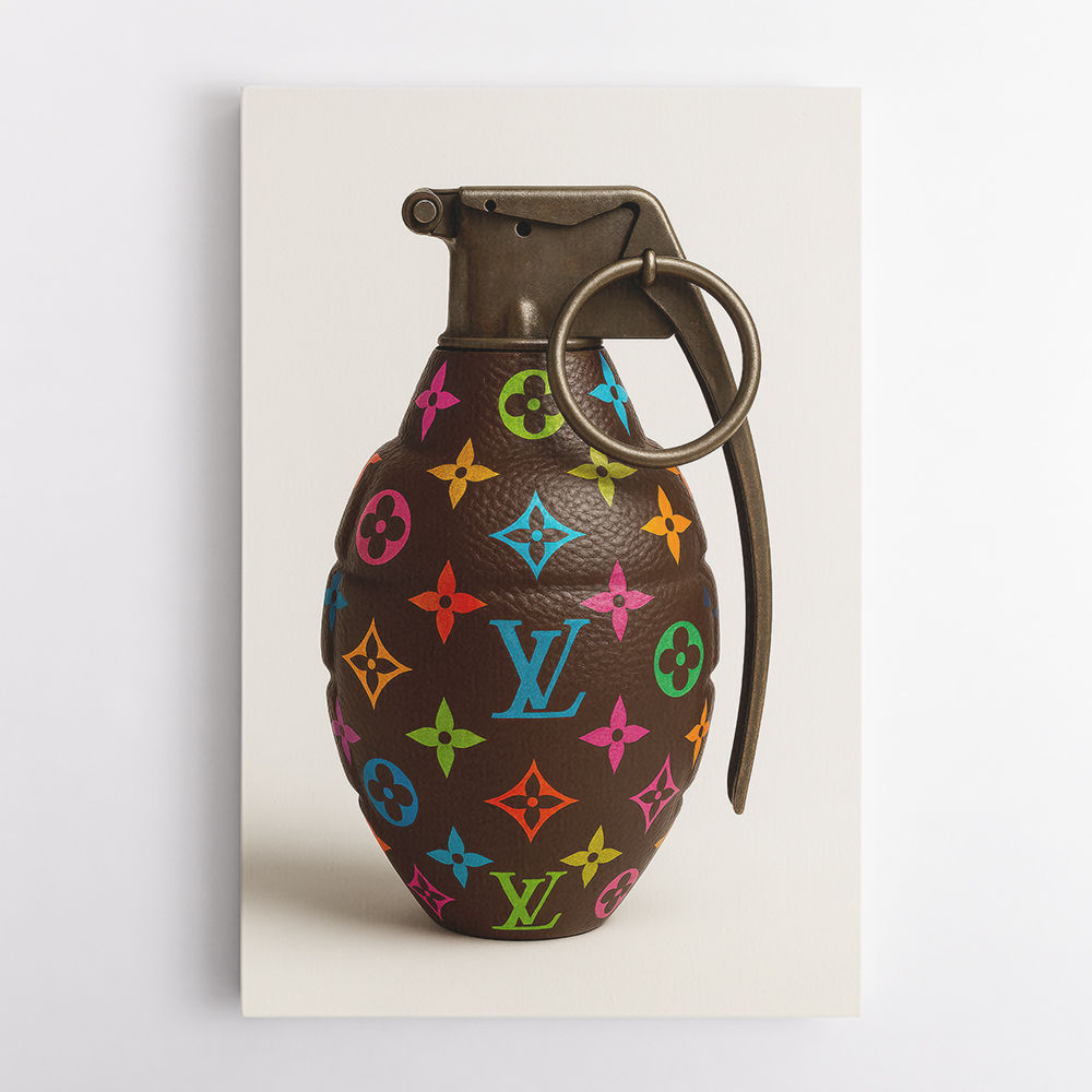 Louis Vuitton Fashion Inspired Grenade 3 Wall Art